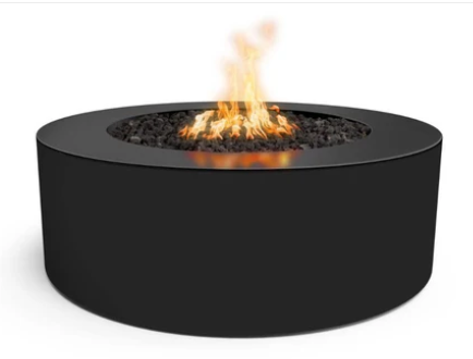 The Outdoor Plus Unity 48" Powder Coated Steel Fire Pit - E12V - CozeeFlames.com