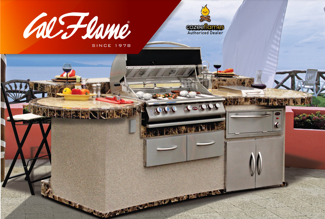 Cal Flame Custom Pavilion Islands Brochure - CozeeFlames.com
