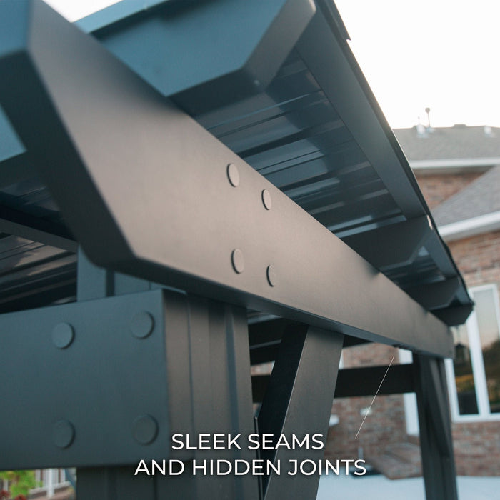Rockport Steel Grill Gazebo