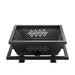 RedStone 43.3 in. Square Wood-Burning Fire Pit
