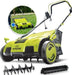 Sun Joe AJ805E 15″ Electric Dethatcher & Scarifier, 13-Amp, 5-Position Height, 13.2-Gal Bag, Airboost