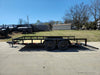 6’4″ x 16 Utility Trailer Double Axle Dovetail With Gate Powder Coated (2) 3500lb Axles