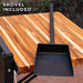 Premium Argentine/Santa Maria BBQ Grill with Wood Fire and Charcoal Grill