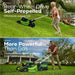 Greenworks 60V 21″ Brushless Self-Propelled Battery Powered Lawn Mower + (2) 4.0Ah Batteries & Dual Port Charger