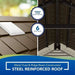 Suncast Tremont 8×10 BMS8100 Outdoor Resin Storage Shed