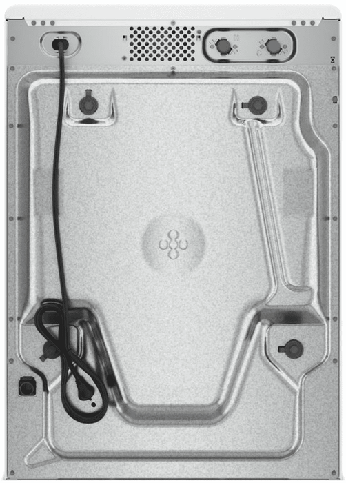 Whirlpool WFW6720RU 27-Inch 5.0 cu. ft. Smart Front Load Washer, White