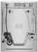 Whirlpool WFW6720RU 27-Inch 5.0 cu. ft. Smart Front Load Washer, White