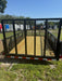 2025 6X12TA UTITILY TRAILER 2 FT WALLS 4568