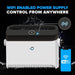 Dolphin Sigma Robotic Pool Cleaner (2024 Model) — Wi-Fi, App, Gyroscope, Weekly Timer, Waterline Cleaning & Massive Top-Loading Ultra-Fine and Standard Filters for In-Ground Swimming Pools up to 50ft