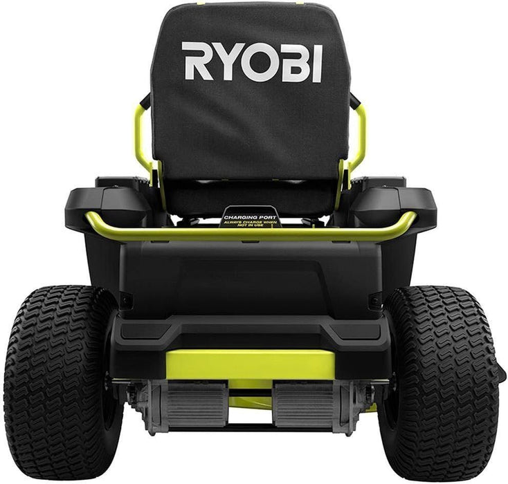RYOBI 42 in. 100 Ah Battery Electric Riding Zero Turn Mower RY48ZTR100