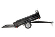 DK2 5-ft x 7-ft Steel Utility Trailer with Ramp Gate ( 1639-lb Capacity ) 2491711