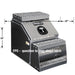 Buyers Products 28-in x 24-in x 18-in Smooth Aluminum Step Box Truck Tool Box 1705281