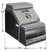 Buyers Products 28-in x 24-in x 19-in Smooth Aluminum Step Box Truck Tool Box 1705285