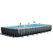 Intex 24ft x 12ft x 52in Ultra XTR Frame Rectangular Swimming Pool Set with Sand Filter Pump, Ladder, Ground Cloth, Cover and Robot Vacuum