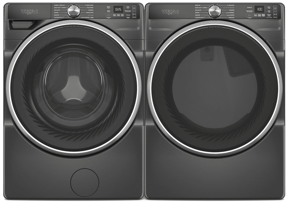 Whirlpool WFW6720RU 27-Inch 5.0 cu. ft. Smart Front Load Washer, White