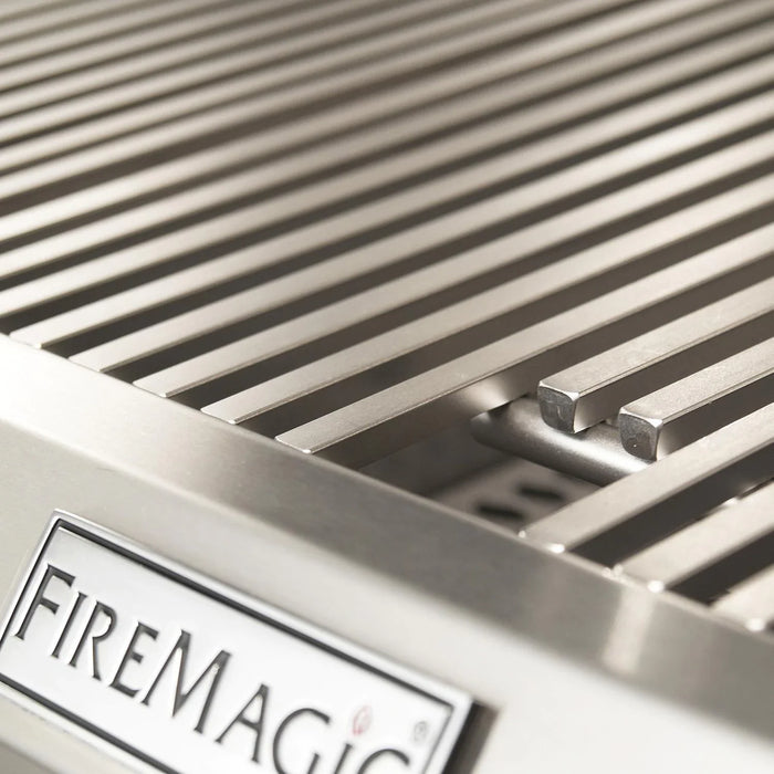 Fire Magic - 36-inch Echelon Diamond E790i Freestanding Grill with Digital Thermometer & Single Side Burner - CozeeFlames.com