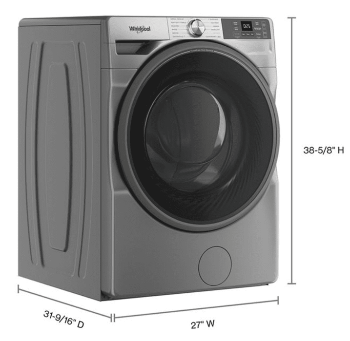 Whirlpool WFW5720RR 4.5 cu. ft. Smart Front Load Washer