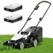 Litheli 13″ 20V Cordless Lawn Mower with 4.0Ah Battery