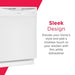 Frigidaire FDPC4221AW 24″ Built-In Dishwasher, Front Control, White