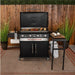Blackstone 36-in Culinary Cabinet Griddle with Side Table: Versatile Outdoor Cooking in Stainless Steel