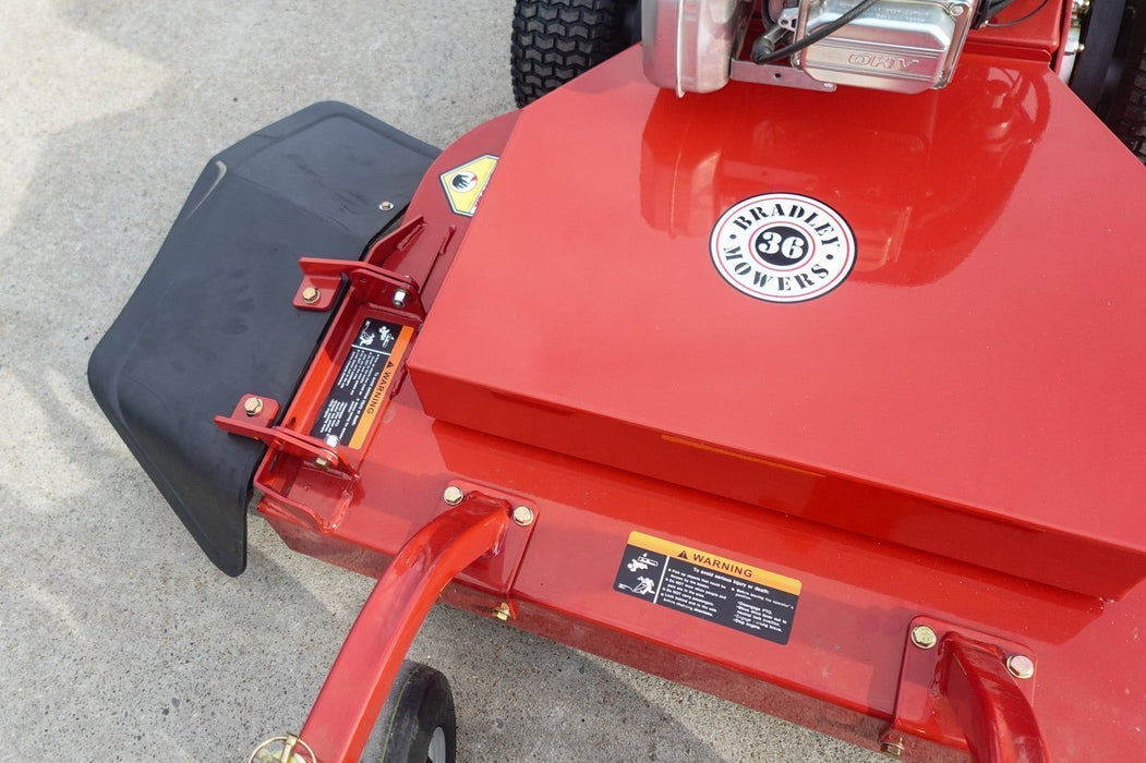 Bradley 36BDE-BS17 36″ Belt Drive E-Clutch Walk Behind Mower 17.5HP Briggs