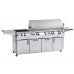 Fire Magic - Echelon E1060s Portable Grill Analog Thermometer and Power Burner - - CozeeFlames.com