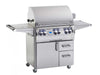 Fire Magic - 36-inch Echelon Diamond E790i Freestanding Grill with Digital Thermometer & Single Side Burner - CozeeFlames.com