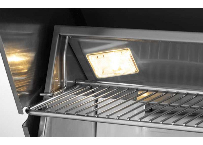 Fire Magic - 36-inch Echelon Diamond E790i Freestanding Grill with Digital Thermometer & Single Side Burner - CozeeFlames.com