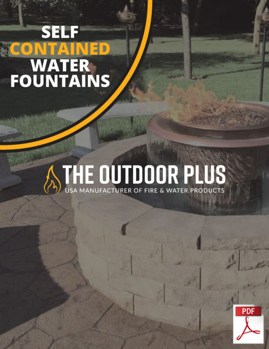 The Outdoor Plus Fire & Water Fountains Catalog