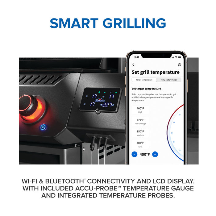 Napoleon Phantom Prestige 500 Gas Grill Connected RSIB