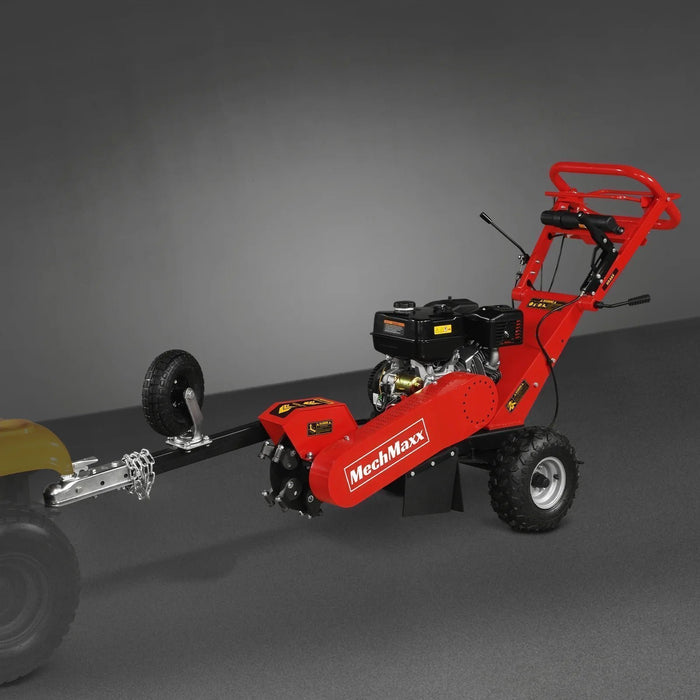 15 inch 15HP 420cc DUCAR E-Start Stump Grinder with Tow Bar, SG380