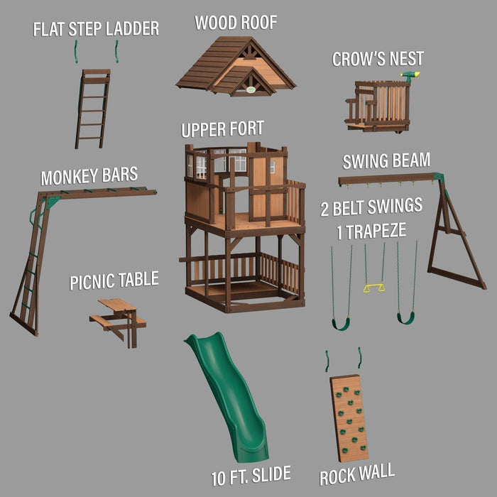 Skyfort II with Wave Slide
