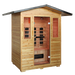 Cal Saunas Solara-Outdoor 3 Person Sauna - CozeeFlames.com