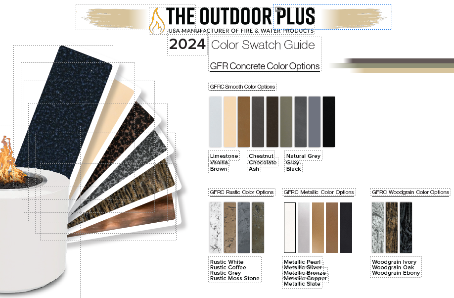 The Outdoor Plus Color Swatch Guide