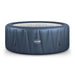 Wave Atlantic 6 Person Round Inflatable Hot Tub, Navy