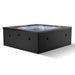 Wave Garda | 4-Person Eco Foam Hot Tub | Integrated Heater | Charcoal Black