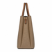 Zalvia Women’s Cognac Metropolitan Tote Handbag