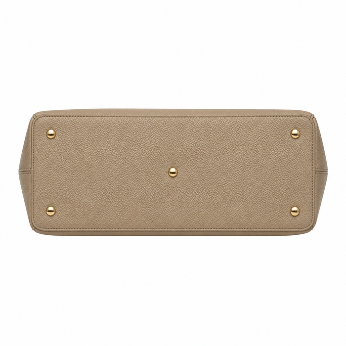 Structured Top Handle Handbag