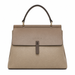 Taupe and Brown Handbag