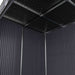 Suncast Modernist® 8 ft. x 7 ft. Dual Barn Door Storage Shed
