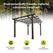Elegant Cedar Wood Pergola – Perfect Outdoor Shade for Garden