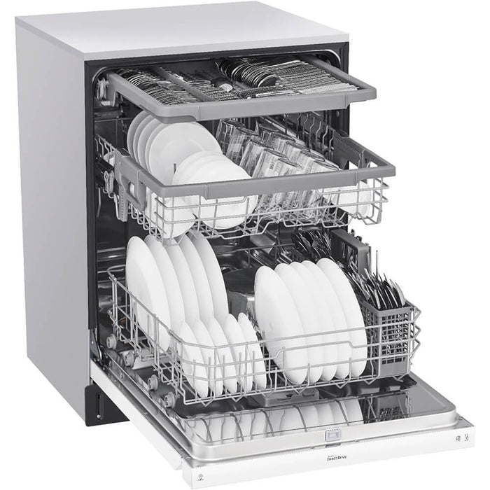LG LDFN4542W Built-in Dishwasher with PrintProof Finish, 44 dB