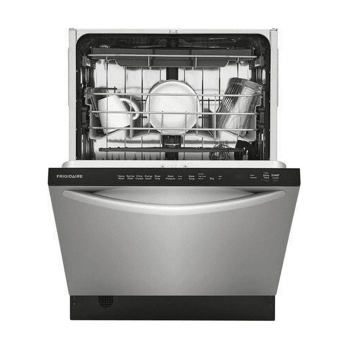 Frigidaire FDSH4501AS 24″ Wide Top Control Dishwasher, Stainless Steel
