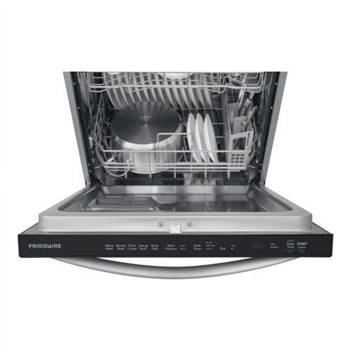 Frigidaire FDSH4501AS 24″ Wide Top Control Dishwasher, Stainless Steel