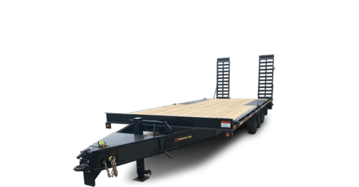 24,000 lb GVWR Deckover Equipment Float Trailer – Heavy-Duty Tandem Dual Axle