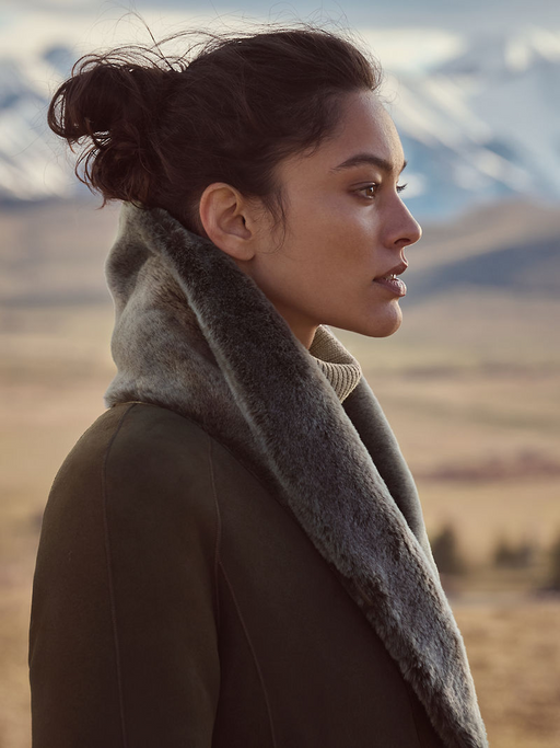 Nicole Sheepskin Coat