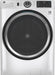 GE – 4.8 CuFt High-Efficiency Stackable Smart Front Load Washer w/UltraFresh Vent System & Microban Antimicrobial Technology – White on white