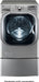 LG – 5.2 Cu. Ft. High Efficiency Front-Load Washer with Steam and TurboWash Technology – Graphite steel