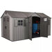 Lifetime 15′ x 8′ Rough Cut Dual-Entry Outdoor Storage Shed