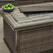 Newcastle 6-Piece Patio Deep Seating Set with Fire Pit – Smoke – Member’s Mark